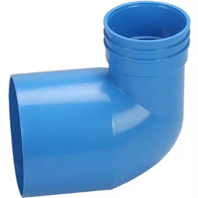 Wavin Ventiza estremità 90 gradi PVC rotonda 125x80x50 mm M/M