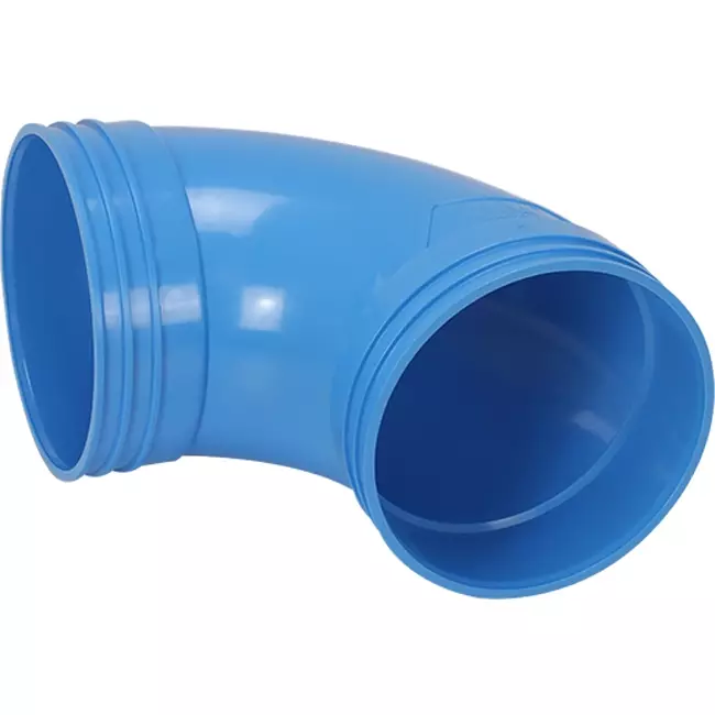 Wavin Ventiza curva 90 gradi PVC rotonda 125 mm M/M