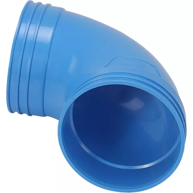 Wavin Ventiza curva 90 gradi PVC rotonda 125 mm M/M