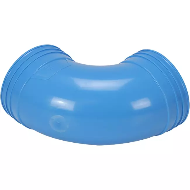 Wavin Ventiza curva 90 gradi PVC rotonda 125 mm M/M