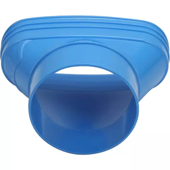 Wavin Ventiza Transizione PVC ovale 195x80 mm a 125 mm eccentrico M/S