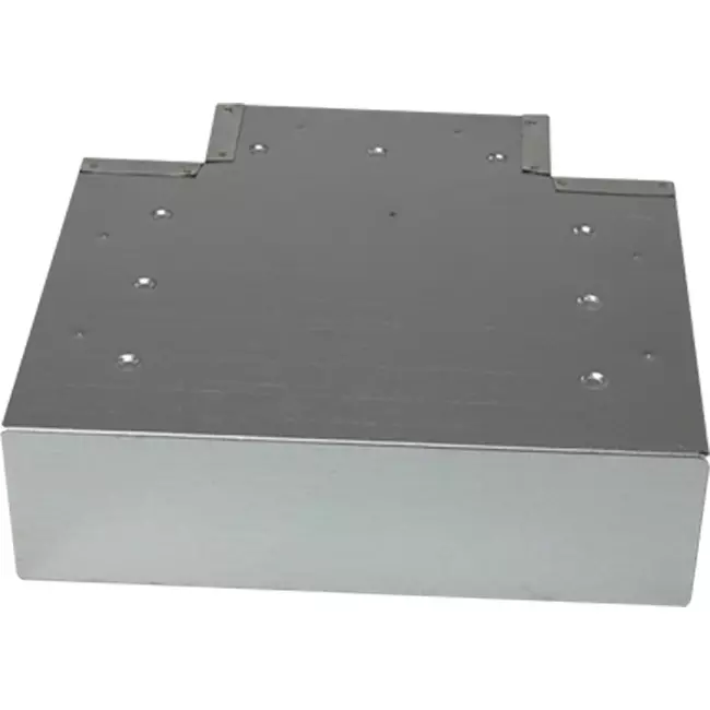 Raccordo a T (angolato) 90 gradi 170x80 mm - 170x80 mm per canna fumaria