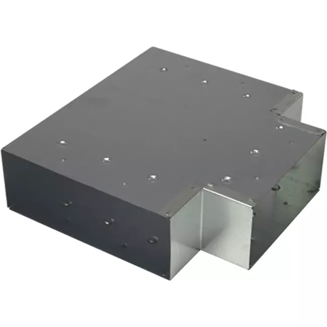 Raccordo a T (angolato) 90 gradi 170x80 mm - 170x80 mm per canna fumaria