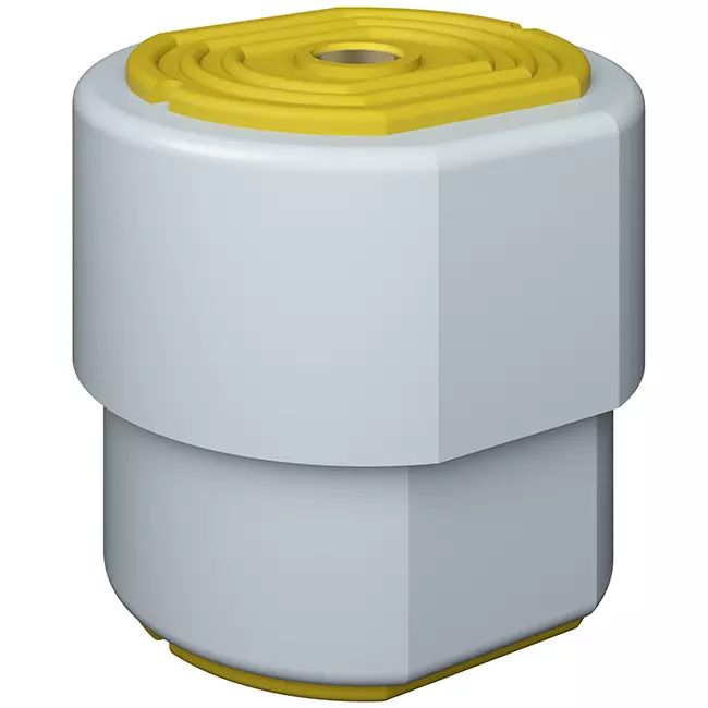 Kit di vibrazione ClimaConnect 3.2 rosso/giallo, con molla, per unità fino a 120 KG