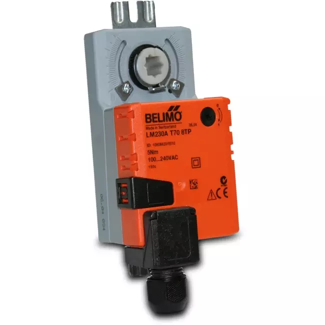 Coppia attuatore serranda 5 Nm 24V AC/DC - STA 02