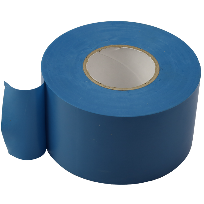 Nastro in PVC blu largo 50 mm - rotolo 33 m