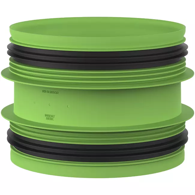 Giunto Duco con gomma D160-D160 (M/M)