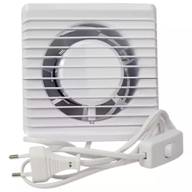 Aspiratore per il bagno Ø 100 mm bianco -energy planet 100PS