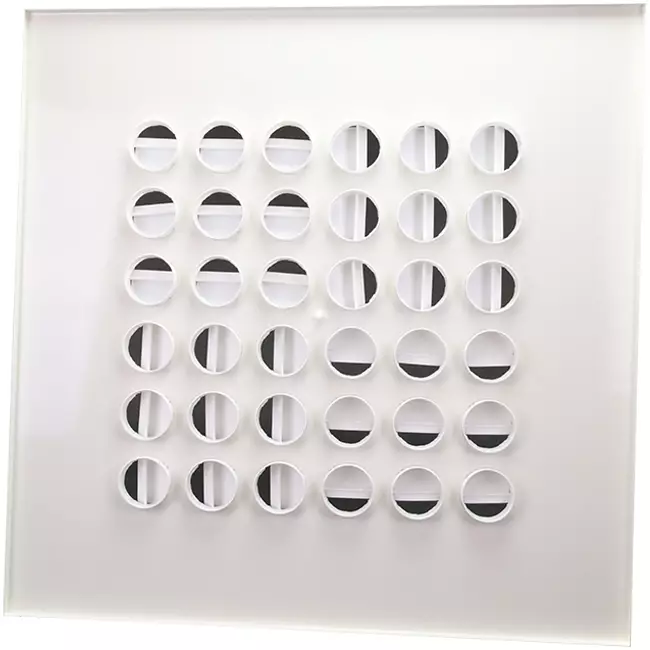 Diffusore a soffitto multinozzle 596x596 mm - MN24 RAL9016
