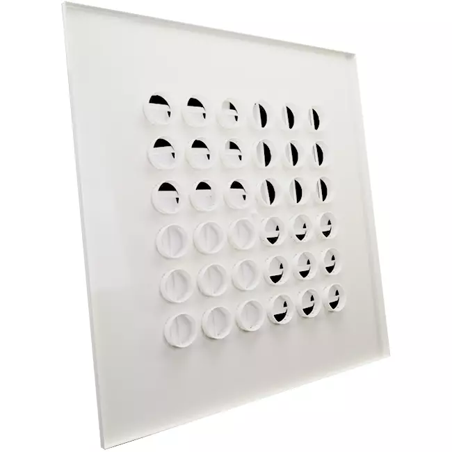 Diffusore a soffitto multinozzle 596x596 mm - MN24 RAL9016