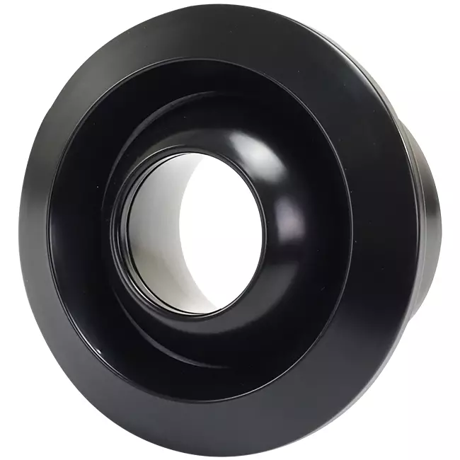 Diffusore a getto 125mm Montaggio a parete e soffitto  RAL 9005