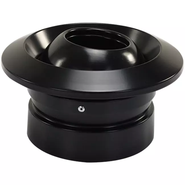 Diffusore a getto 125mm Montaggio a parete e soffitto  RAL 9005
