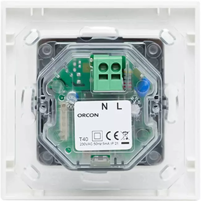 Sensore di controllo dell'umidità Orcon 15RF - da incasso