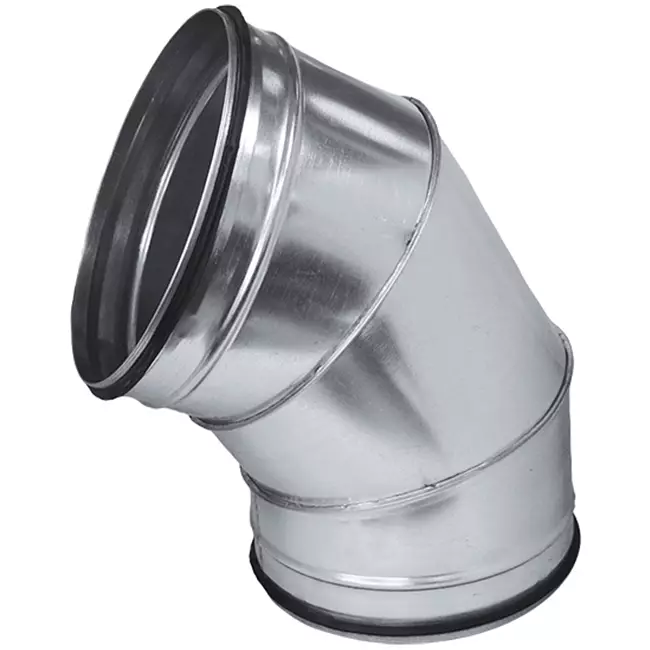 Curva spiro tonda 60° Ø 315 mm per tubo spiro