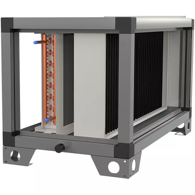 Batteria ad acqua fredda Maxivent 14,03 kW per M4027 orizzontale - H CCW2