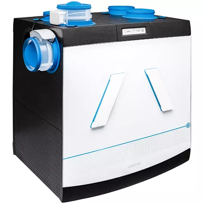 Orcon HRC-425 Ecosmart sistema di ventilazione meccanica con recupero di calore con 2 zone di controllo - 425 m³/h