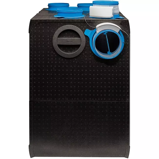 Orcon HRC-425 Ecosmart sistema di ventilazione meccanica con recupero di calore con 2 zone di controllo - 425 m³/h
