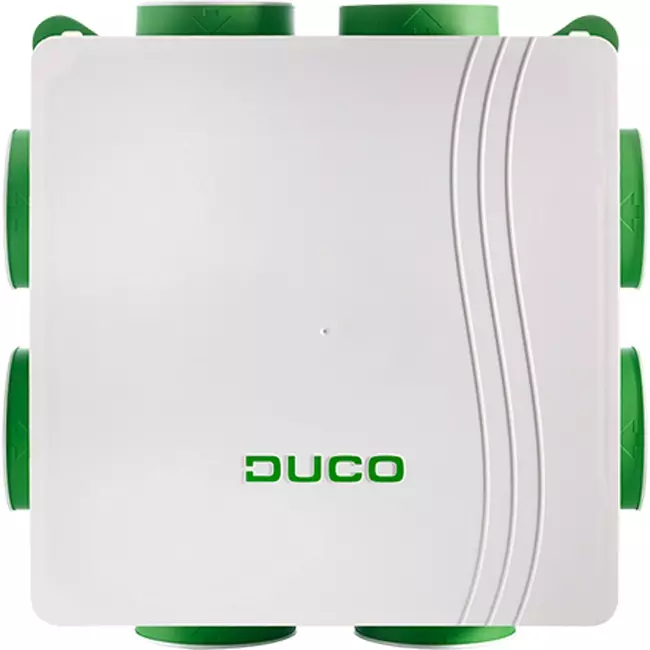 DucoBox Silent 2.0 400 m³/h + controllo RF + 4 valvole - spina di sicurezza