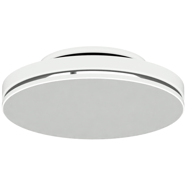Diffusore a soffitto in acciaio con scarico circolare - 160 mm - RAL 9016