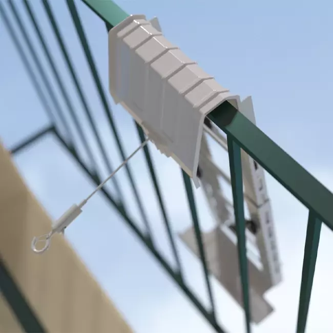 Staffa Midea Portasplit per balcone francese