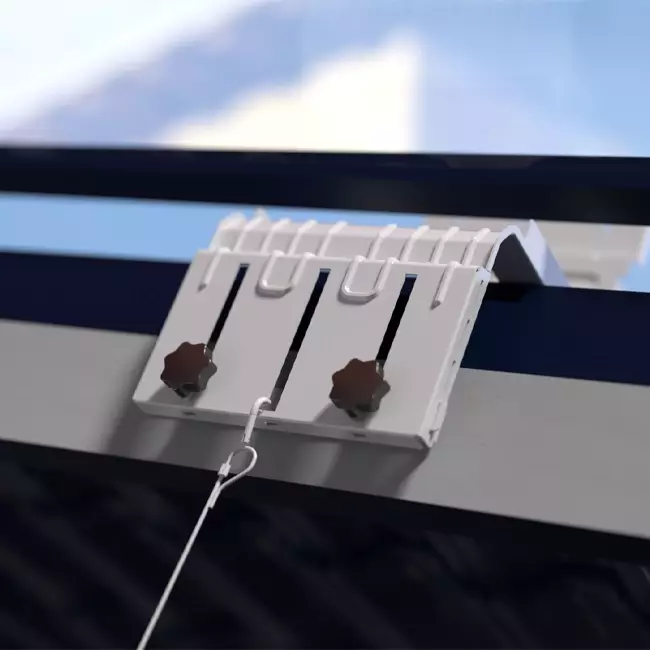 Staffa Midea Portasplit per balcone francese