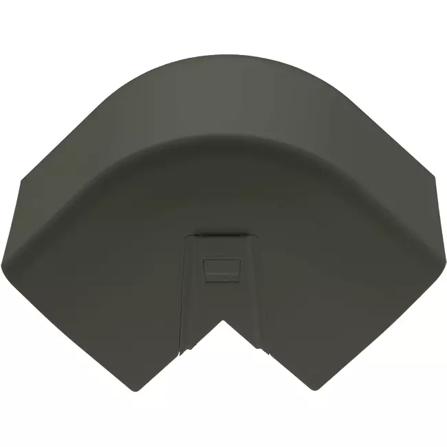Optimalduct Climclick Curva esterna angolare 80x60 mm RAL 7016 Antracite