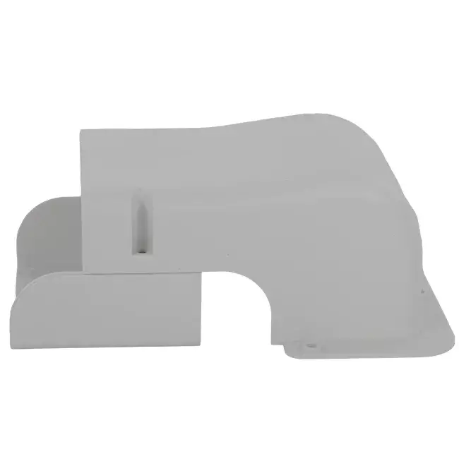 Tappo a parete ClimaConnect per canale di montaggio 75 mm - RAL 9010