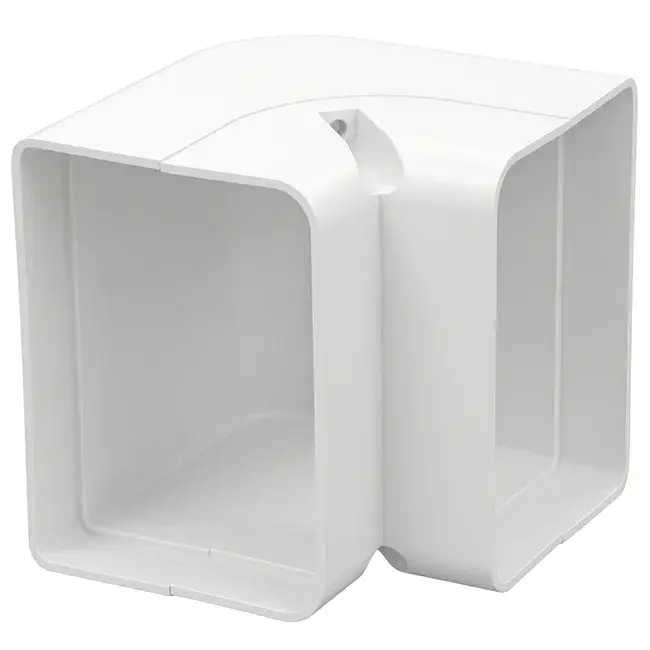 Curva interna ClimaConnect per canale di montaggio 100 mm - RAL 9010