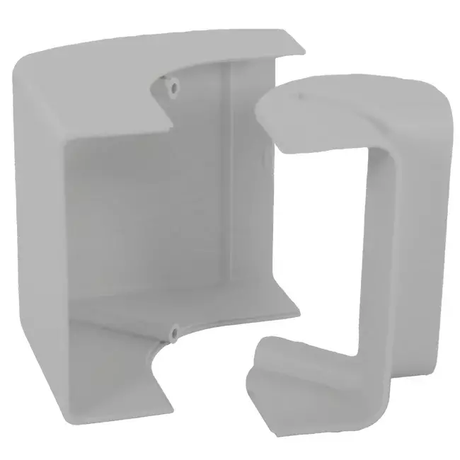 Curva interna ClimaConnect per canale di montaggio 100 mm - RAL 9010