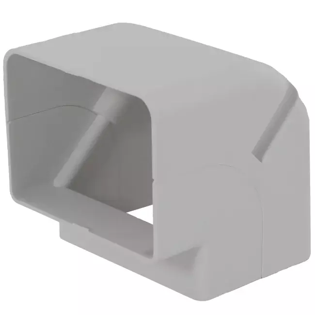 Curva esterna ClimaConnect per canale di montaggio 75 mm - RAL 9010