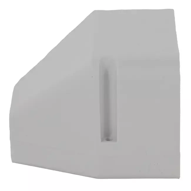 Estremità ClimaConnect per canale di montaggio 75 mm - RAL 9010