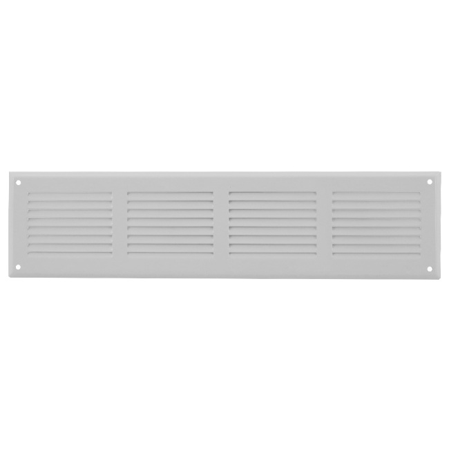 Diffusore a parete 400x100mm in alluminio - RAL9016