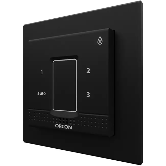 Cappuccio di copertura nero per sensore di controllo da incasso Orcon 15RF