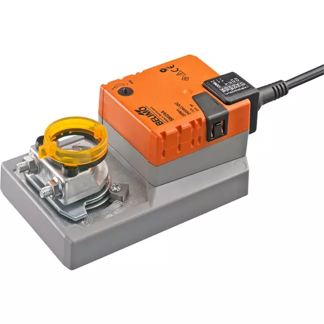 Attuatore per valvola rotante Belimo 24V - apertura/chiusura e 3 punti - 20 Nm - SM24A