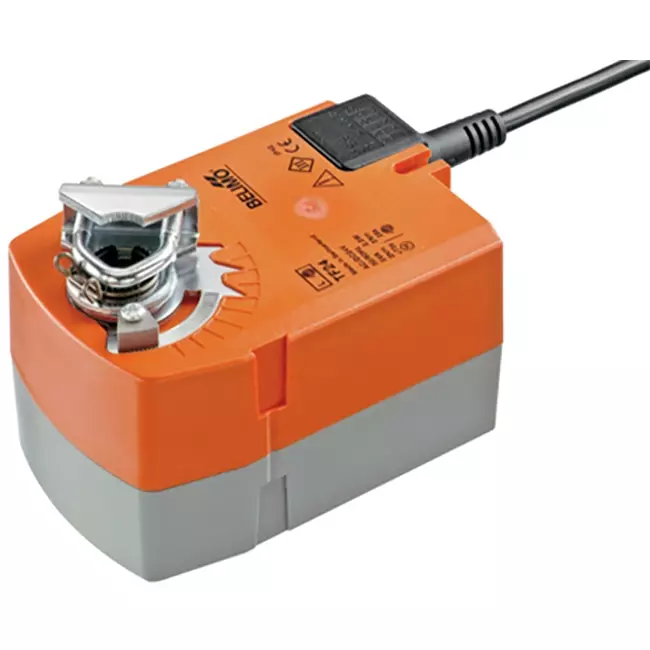 Attuatore rotativo Belimo con ritorno a molla 24V - apertura/chiusura - 2,5 Nm - TF24