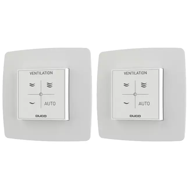 DucoBox Silent 2.0 400 m³/h + controllo RF + sensore CO2 - spina di sicurezza