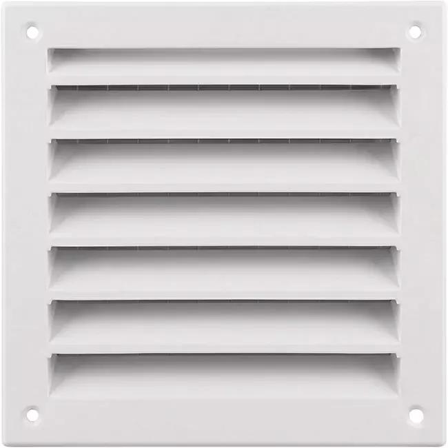 Frangisole esterno in alluminio 100x100 mm - RAL 9016