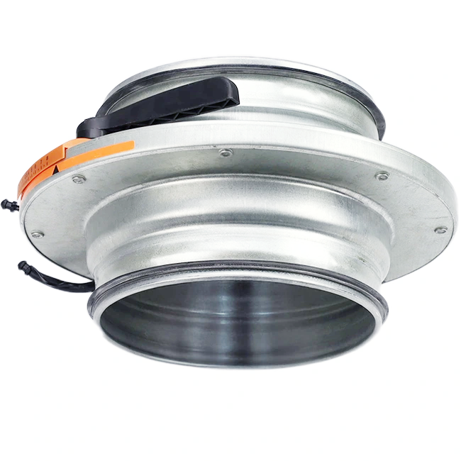 Valvola a iride 150 mm - acciaio inox 316L - IRIS150