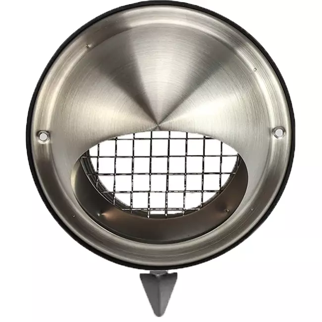 Griglia a rulli sferici in acciaio inox 180 mm transito a parete - EL-SS-B180 SS