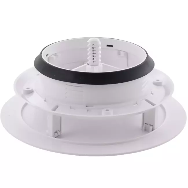 Valvola ClimaConnect Design rotonda Ø 125 mm - bianca