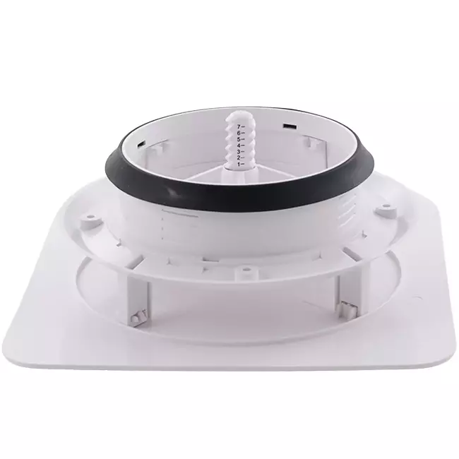 Valvola ClimaConnect Design quadrata Ø 125 mm - bianca