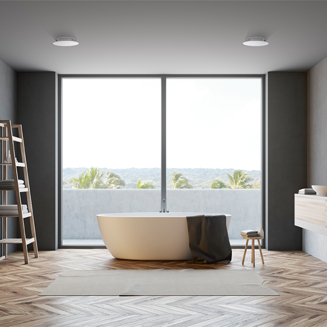 Valvola ClimaConnect Design rotonda Ø 125 mm - bianca