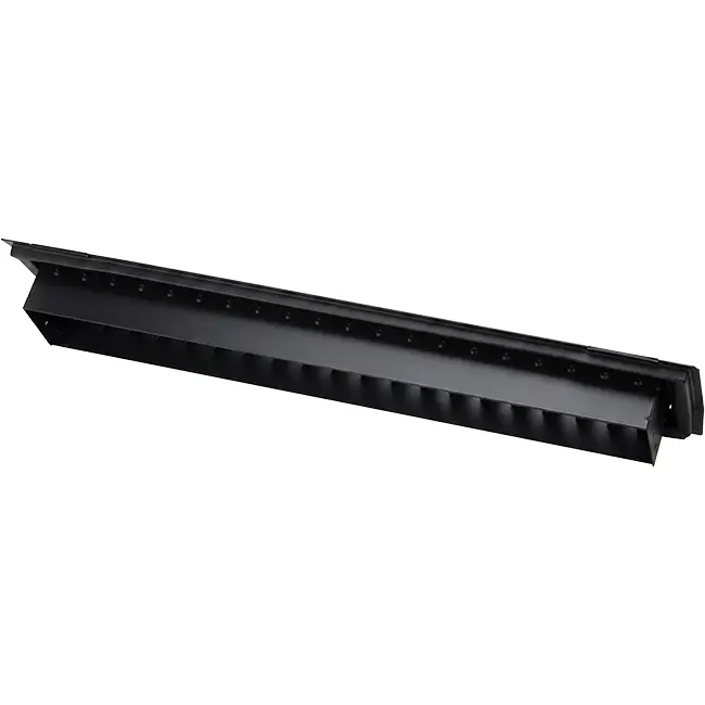 Griglia per canalina ClimaConnect a doppia regolazione 825x125 mm per tubi da 315 a 900 mm - RAL 9005