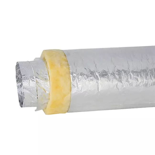 Tubo di ventilazione Sonodec isolato acusticamente e termicamente da 150 mm (1 metro)