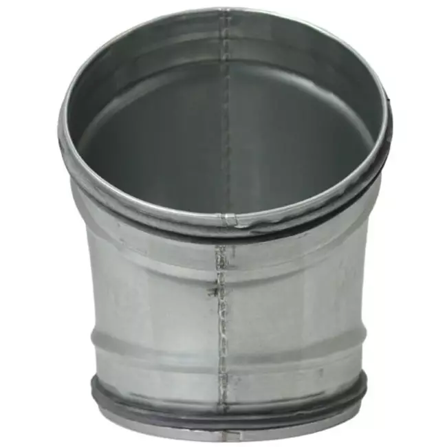Curva tonda spiro 45° Ø 125 mm per tubo spiro