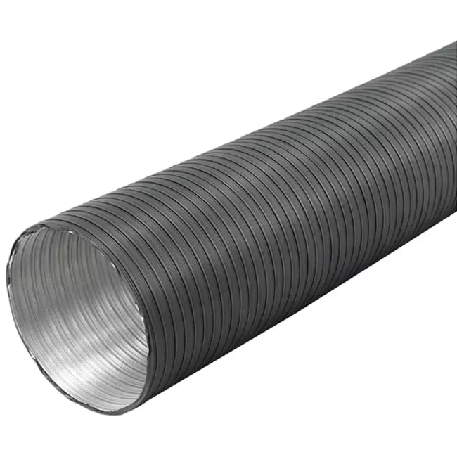 Tubo di ventilazione in alluminio Ø 125 mm e L=3000 mm - Antracite