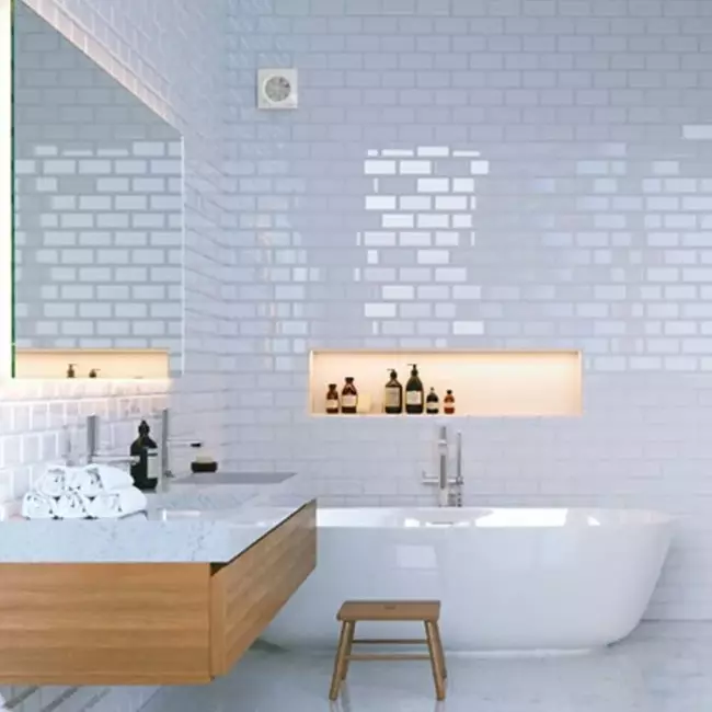 Ventilatore da bagno Supra con timer regolabile Ø 125 mm -125T