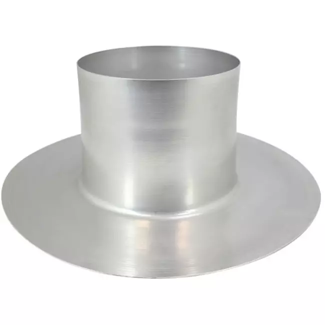 Faldale tetto di alluminio Thermoduct per terminale a tetto diametro 125 mm