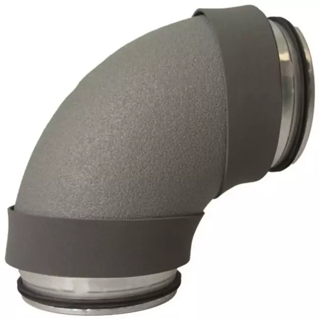 Gomito a 90 gradi isolato Thermoduct con un diametro di 160 mm