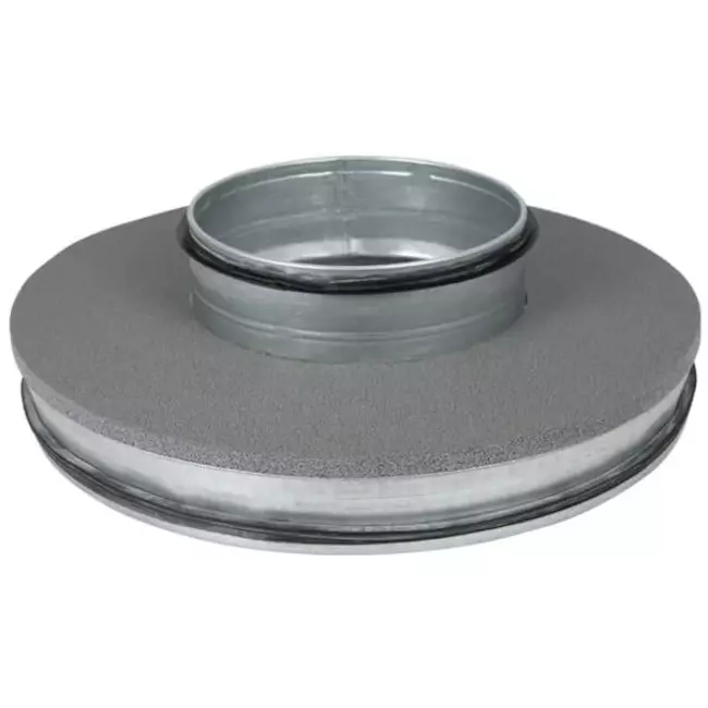 Coperchio isolato Thermoduct con manicotto piatto, diametro 315 mm - 160 mm